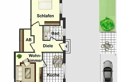 Vakantieappartement Gezinsvakantie Rhauderfehn