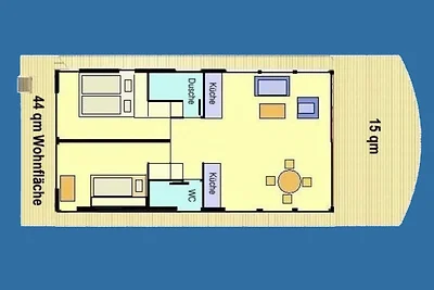 Casa su barca Vacanza single Xanten