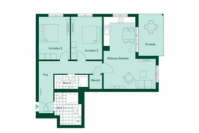 Vakantieappartement Gezinsvakantie Garz