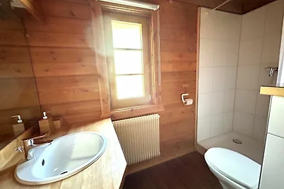 LTD-48 - Holzblockhaus mit überdachter...