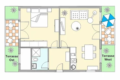 Appartamento Vacanza con famiglia Börgerende-Rethwisch