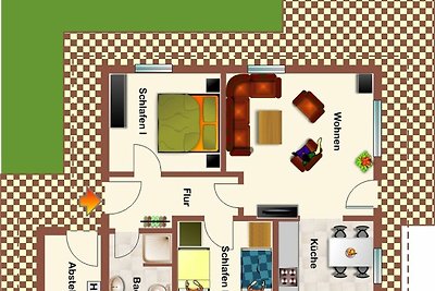 Ferienhaus 311 Kogge 60qm bis 4 Personen mit...