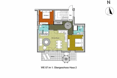 Vakantieappartement Gezinsvakantie Garz