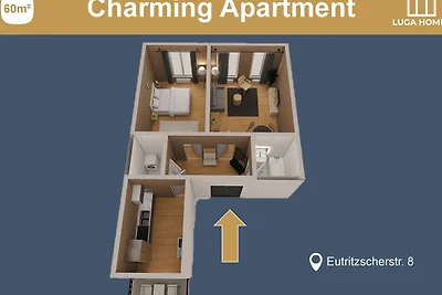 *Charming* 2-Zimmer-Appartement mit Küche und...