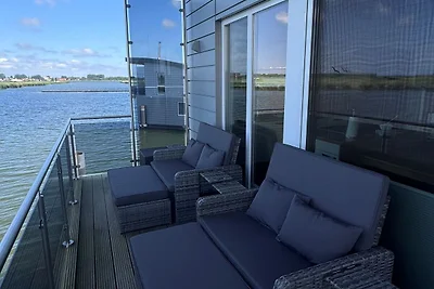 Floating-Houses Nr. 9 mit Kamin, Sauna u.