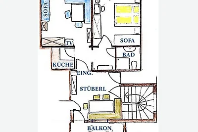 apartman za odmor Obiteljski odmor Eisenberg