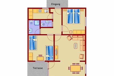 Ferienhaus (5) für 6 P. inkl.