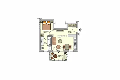 Minerva Ferienwohnung 04