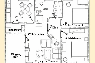 Vakantieappartement Gezinsvakantie Wiesmoor