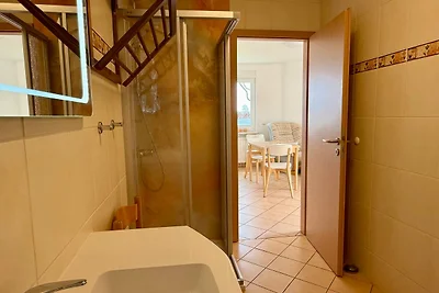 2-Raumferienwohnung m. Terrasse Koje für Vier