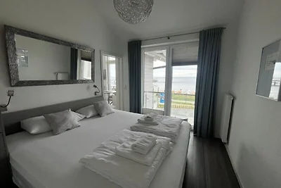 2-Raum FeWo II, 50m², 2.OG, Balkon, Meerblick