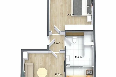 Superior Apartment (mit Sauna)
