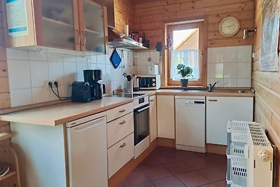 HAS-14 Holzblockhaus, 4-6 Pers., 65qm