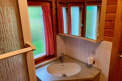 Finnhütte mit Schlafboden