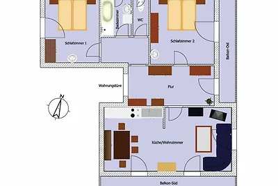 Appartamento Vacanza con famiglia Wildermieming