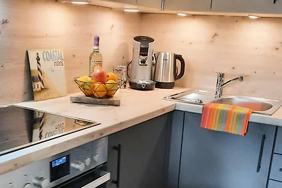 1-Raum FeWo 7, EG, 35m², Terrasse süd/west
