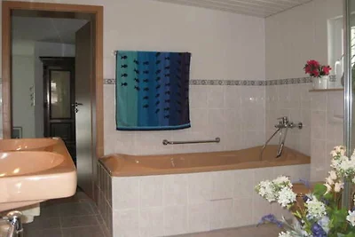 70 m ² zum Wohlfühlen mit Sauna & Fernsicht