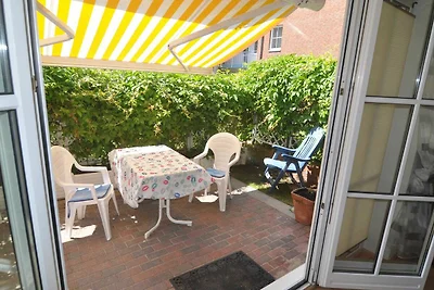 Sunny, entspannen auf der Südterrasse