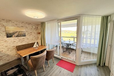 Wohnung 06 mit Balkon und Boddenblick