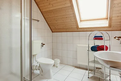 HAS-57 Holzblockhaus, 4 Pers., 65qm, HT