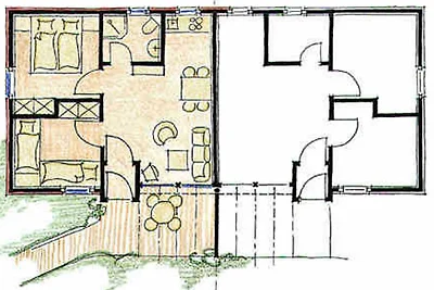 Bungalow B 1