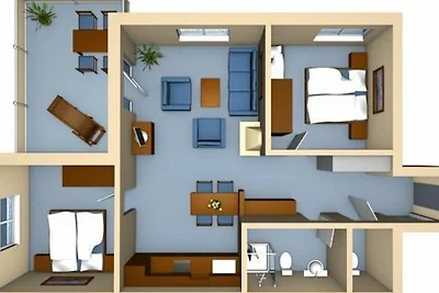 Vakantieappartement Gezinsvakantie Bansin