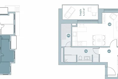 Nr. 301 - Apartmenthaus Harleblick