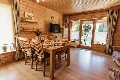 HAS-37 Holzblockhaus, 4 Pers., 65qm