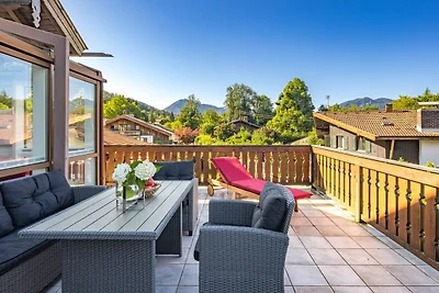 Tegernsee-Blick mit Bergblick