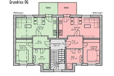 Ferienwohnung 04 1.OG Haus 1