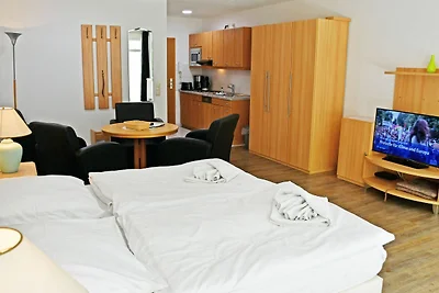 13 schöne 1-Raum-Fewo, Strandlage mit Balkon