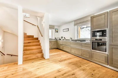 Chalet Schwarze Wand