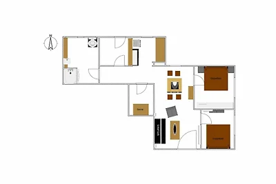 Vakantieappartement Gezinsvakantie Ostrhauderfehn
