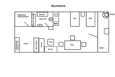 Ferienwohnung Baumkrone