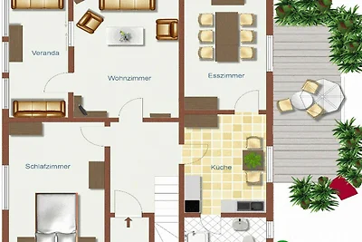 Vakantieappartement Gezinsvakantie Thiessow