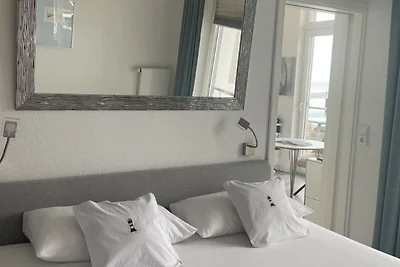2-Raum FeWo II, 50m², 2.OG, Balkon, Meerblick