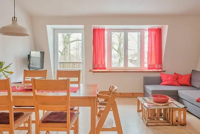 Ferienwohnung rot