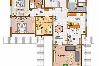 Appartamento Vacanza con famiglia Frankenau