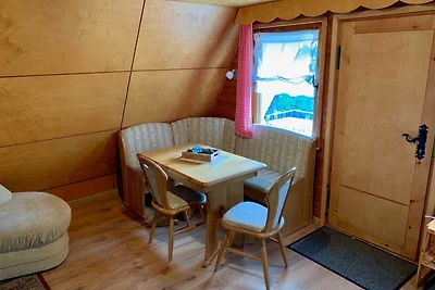 Finnhütte mit Schlafboden