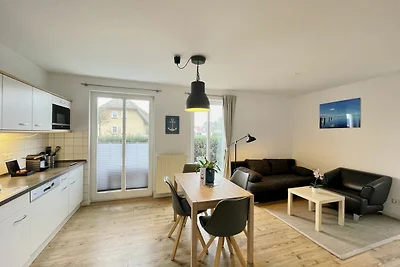 Gästehaus am Brook Whg 01 Haubentaucher mit...