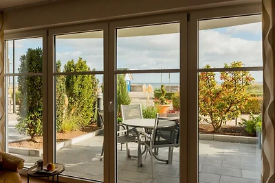 3-Raum FeWo I, 70m², EG, Terrasse, Meerblick