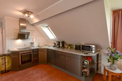 Fewo Boddenblick im OG - mit Blick auf den Br...