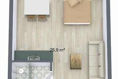 Standard Apartment (ohne Sauna)