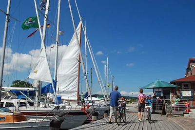Ferienwohnung mit Balkon in Bäderstilvilla