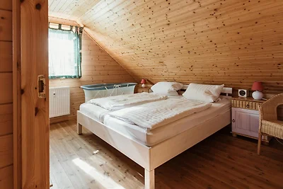 HAS-03 Holzblockhaus, 4-6 Pers., 65qm