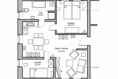 Vakantieappartement Gezinsvakantie Liepe