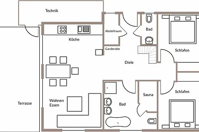 DAG-957 - Freistehendes hundefreundliches Fer...