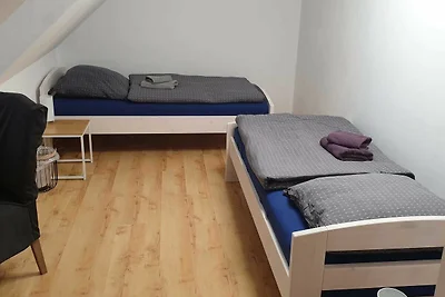 Pension mit 2 Schlafzimmern und je 2 Betten