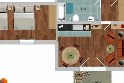 2-Zimmer-Apartment - B11