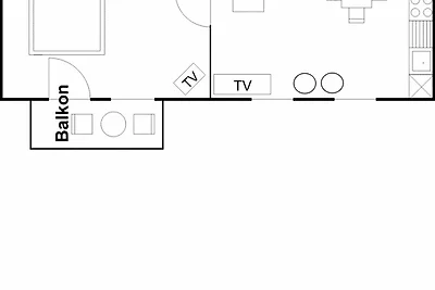 Villa Ostseewarte Whg. 7, SÜDBALKON,...